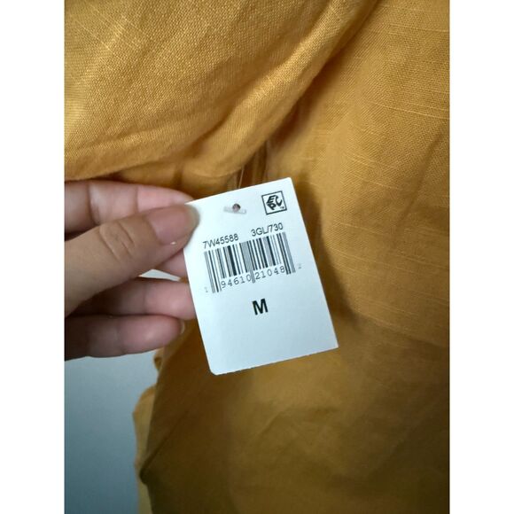 Lucky Brand textured wrap top Medium - Picture 6 of 6